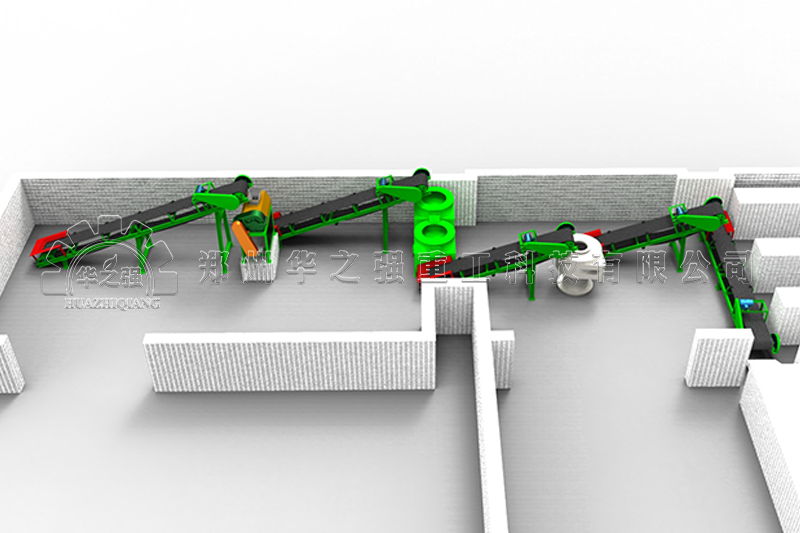 許昌山水有機(jī)肥設(shè)備生產(chǎn)線(xiàn)